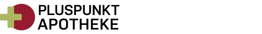 grünes kreuz auf rotem kreis mit Schriftzug
